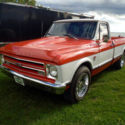 1967 Hugger Orange/White Chevrolet C-10 thumbnail