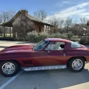1967 Maroon Chevrolet Corvette thumbnail