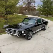 1967 BLACK Ford Mustang thumbnail