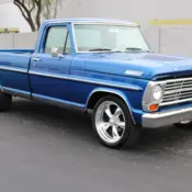 1967 Blue Ford F-100 thumbnail