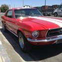 1967 RED WIT WHITE Ford Mustang thumbnail