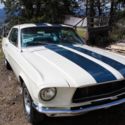 1967 blue on white Ford Mustang thumbnail