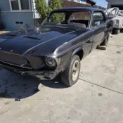 1967 Blue Ford Mustang thumbnail