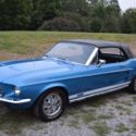 1967 Blue Ford Mustang thumbnail