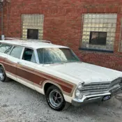 1967 White Ford Galaxie thumbnail