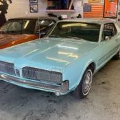 1967 Aqua Mercury Cougar thumbnail