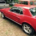 1967 Red Ford Mustang thumbnail