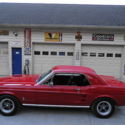 1967 Red Ford Mustang thumbnail