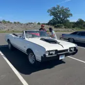 1967 White Oldsmobile 442 thumbnail