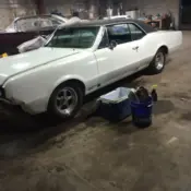 1967 White Oldsmobile Cutlass thumbnail