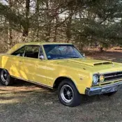 1967 Yellow Plymouth GTX thumbnail