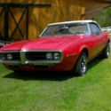 1967 Red Pontiac Firebird thumbnail