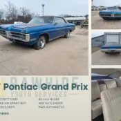1967 Blue Pontiac Grand Prix thumbnail