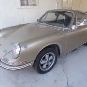 1967 Gold Porsche 911 thumbnail