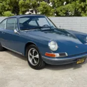 1967 Blue Porsche 912 thumbnail
