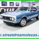 1967 Blue Chevrolet Camaro thumbnail