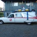 1967 White Cadillac Superior Hearse Ecto-1 Ghostbusters thumbnail