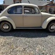 1967 Beige Volkswagen Sedan thumbnail