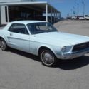 1967 White Ford Mustang thumbnail