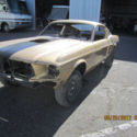 1968 Gold Ford Mustang thumbnail