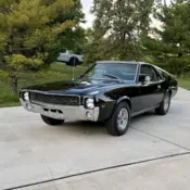 1968 BLACK AMC AMX thumbnail