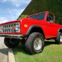 1968 Red Ford Bronco thumbnail