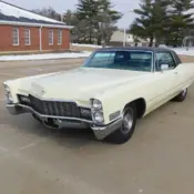 1968 KASHMIR IVORY Cadillac DeVille thumbnail