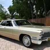 1968 Gold Cadillac DeVille thumbnail