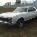 1968 white Chevrolet Camaro thumbnail