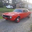 1968 Orange Chevrolet Camaro thumbnail