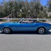1968 Blue Chevrolet Camaro thumbnail