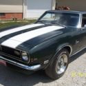 1968 British Racing Green Chevrolet Camaro thumbnail