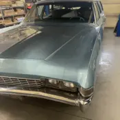 1968 Blue Chevrolet Bel Air/150/210 thumbnail
