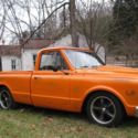 1968 Orange Chevrolet C-10 thumbnail