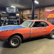 1968 Orange Chevrolet Camaro thumbnail