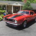 1968 Red Chevrolet Camaro thumbnail