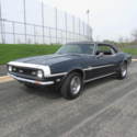 1968 Blue Chevrolet Camaro thumbnail