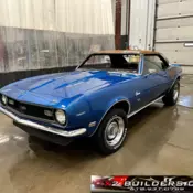 1968 Blue Chevrolet Camaro thumbnail