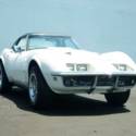 1968 White Chevrolet Corvette thumbnail