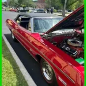 1968 Red Chevrolet Impala thumbnail