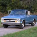 1968 Blue Chevrolet C-10 thumbnail