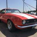 1968 Orange Chevrolet Camaro thumbnail