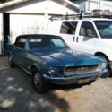 1968 turquoise Ford Mustang thumbnail