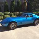 1968 Silver Chevrolet Corvette thumbnail