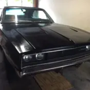 1968 Black Dodge Charger thumbnail
