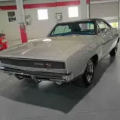1968 Silver Dodge Charger thumbnail