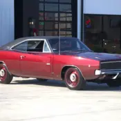 1968 Burgundy Metallic Dodge Charger thumbnail