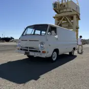 1968 White Dodge Van thumbnail