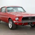 1968 Red Ford Mustang thumbnail