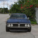 1968 Matt Black Pontiac Firebird thumbnail